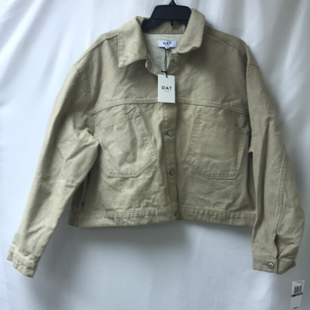 Oat New York jeans jacket tan X-Large men